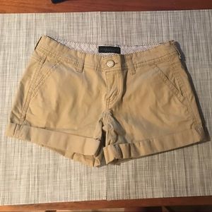 🔸Aeropostale Twill Midi Shorts -Khaki